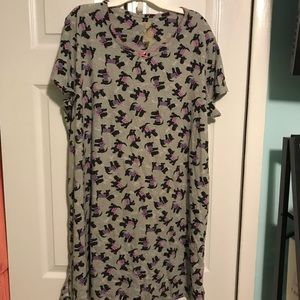 SimplyBasic Dog Grey Nightshirt